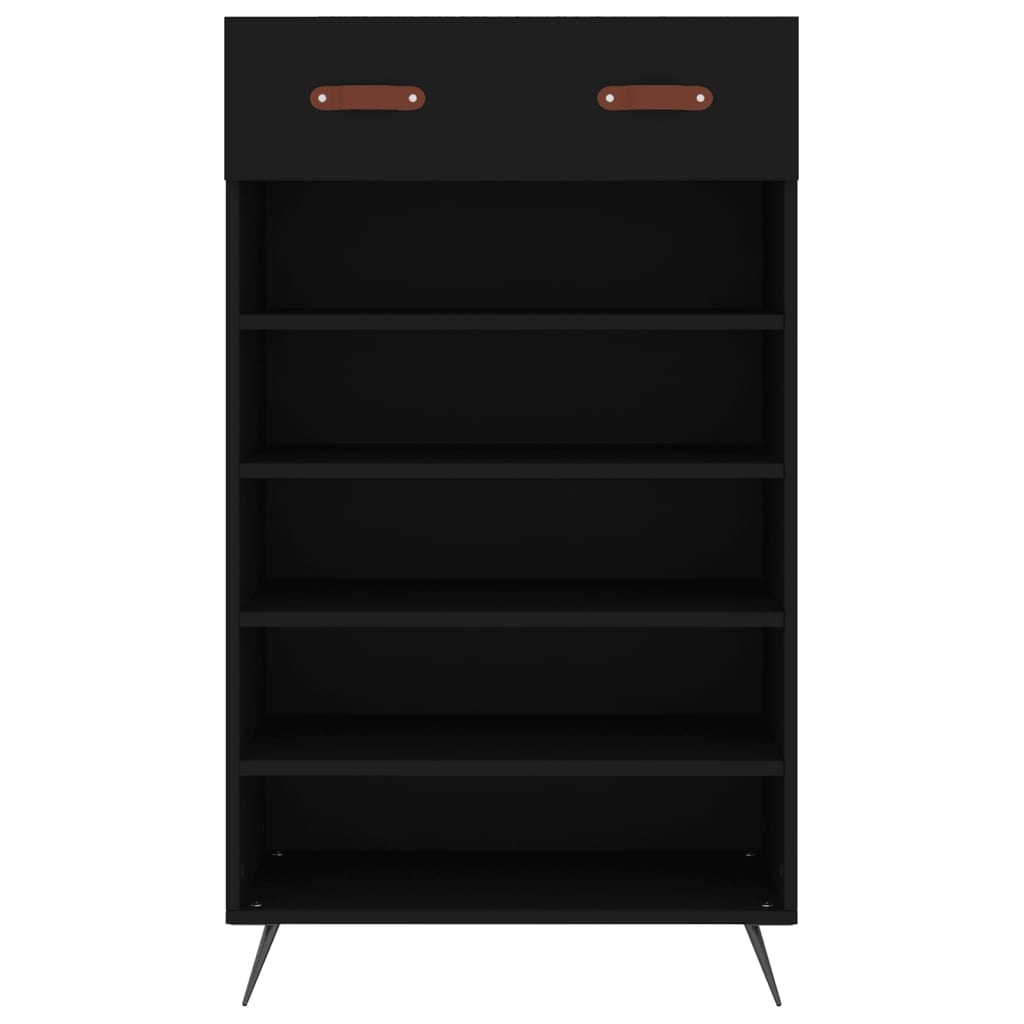 Sapateira 60x35x105 cm derivados de madeira preto