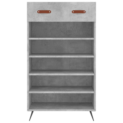 Sapateira 60x35x105 cm derivados de madeira cinzento cimento