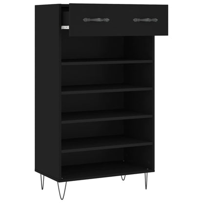 Sapateira 60x35x105 cm derivados de madeira preto
