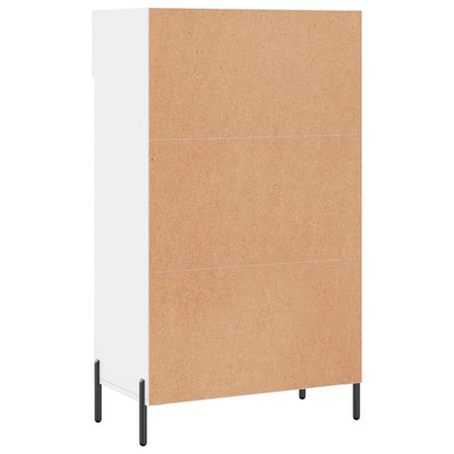 Sapateira 60x35x105 cm derivados de madeira branco brilhante