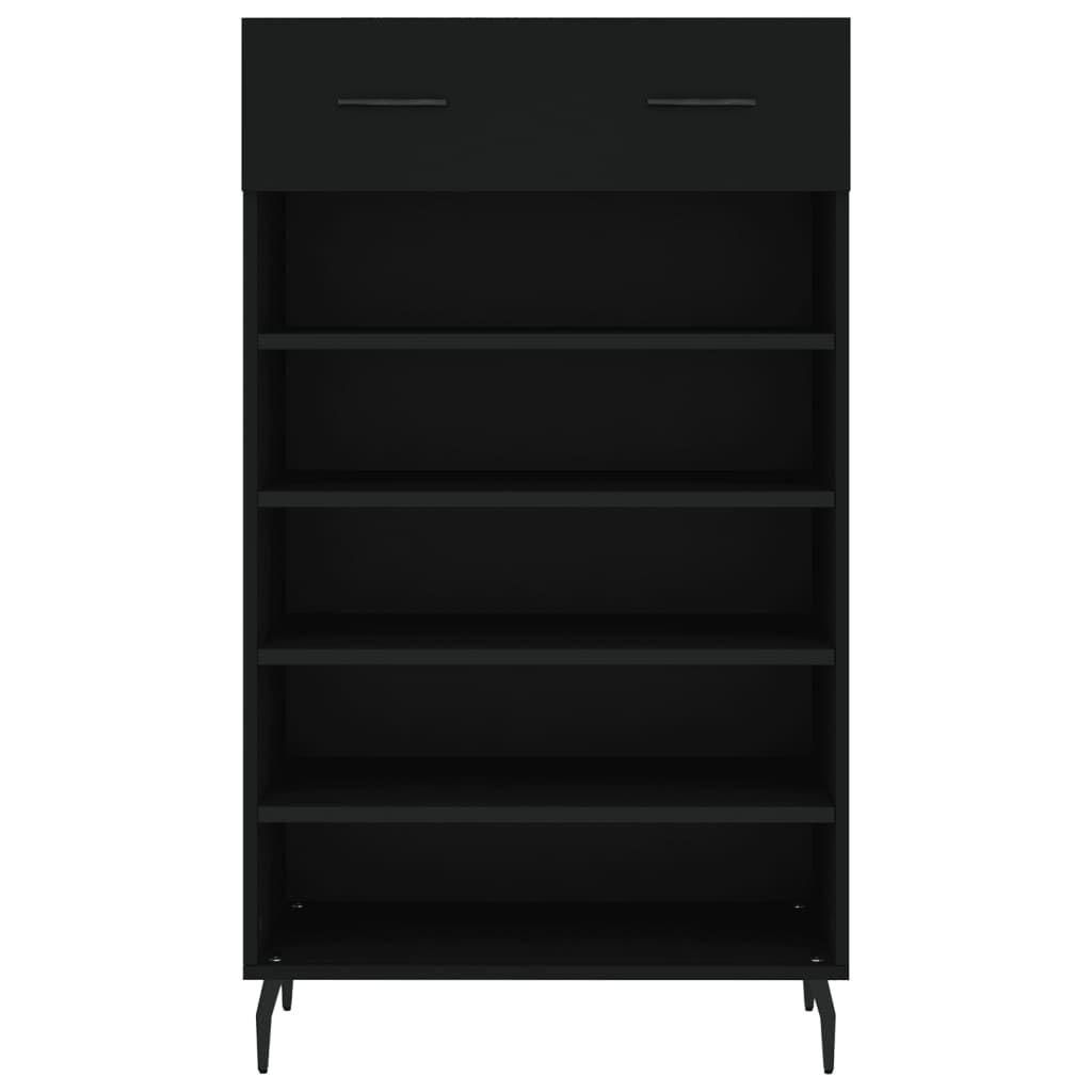 Sapateira 60x35x105 cm derivados de madeira preto