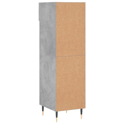 Sapateira 30x35x105 cm derivados de madeira cinzento cimento