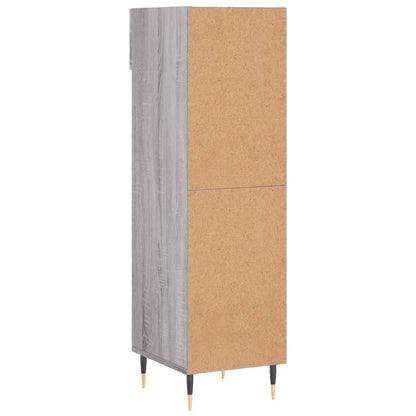 Sapateira 30x35x105 cm derivados de madeira cinzento sonoma