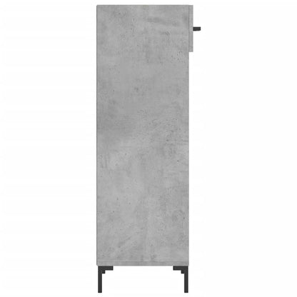Sapateira 30x35x105 cm derivados de madeira cinzento cimento