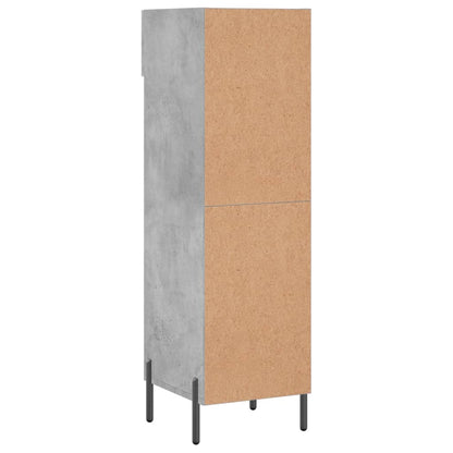 Sapateira 30x35x105 cm derivados de madeira cinzento cimento