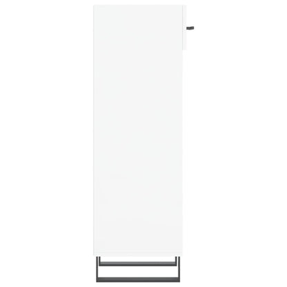 Sapateira 30x35x105 cm derivados de madeira branco brilhante