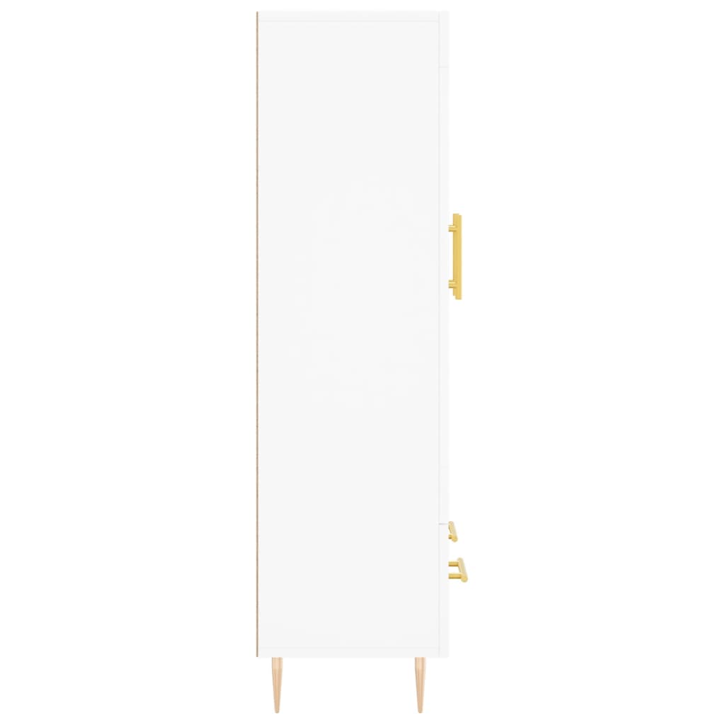 Aparador alto 69,5x31x115 cm derivados de madeira branco