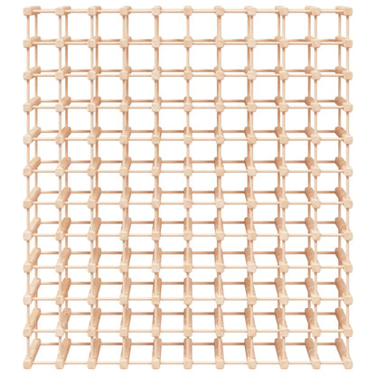 Garrafeira para 120 garrafas 112,5x23x123,5 cm pinho maciço