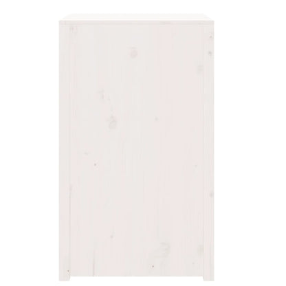 Armário de cozinha p/ exterior 55x55x92 cm pinho maciço branco