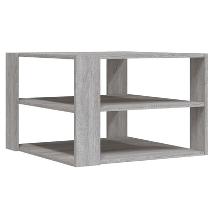 Mesa de centro 59,5x59,5x40 cm derivados madeira cinza sonoma