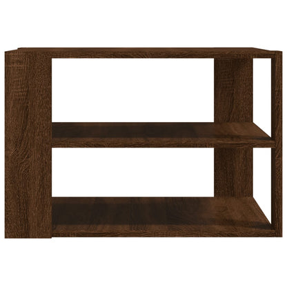 Mesa centro 59,5x59,5x40cm derivados madeira carvalho castanho