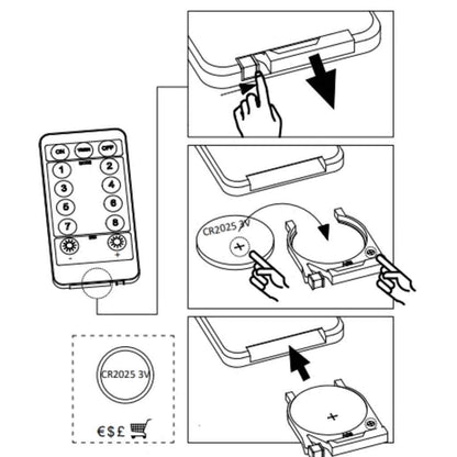 Iluminações estrelares Natal 140 LEDs 4 pcs 17 cm branco frio