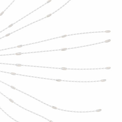 Iluminações estrelares Natal 140 LEDs 4 pcs 17 cm branco frio