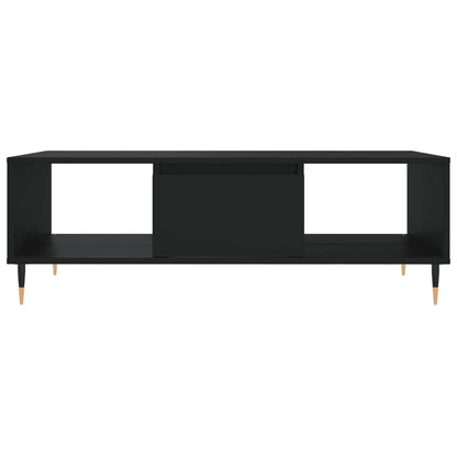 Mesa de centro 104x60x35 cm derivados de madeira preto