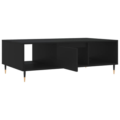 Mesa de centro 104x60x35 cm derivados de madeira preto
