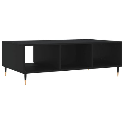 Mesa de centro 104x60x35 cm derivados de madeira preto