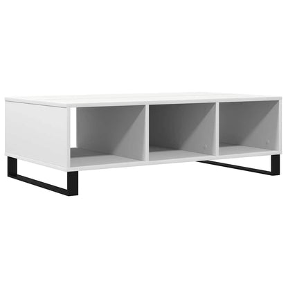 Mesa de centro 104x60x35 cm derivados de madeira branco