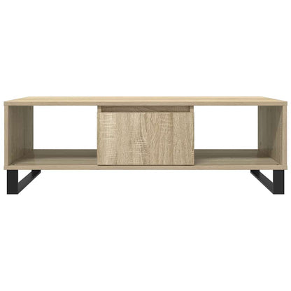 Mesa de centro 104x60x35cm derivados de madeira carvalho sonoma