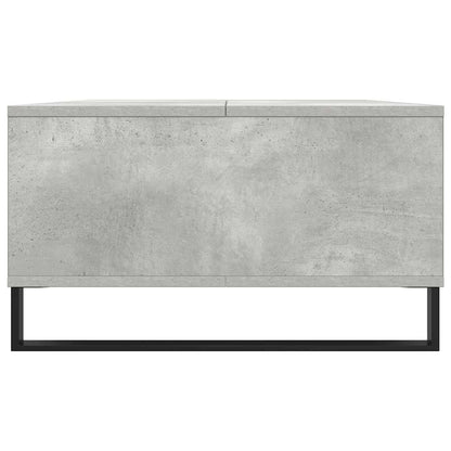 Mesa de centro 104x60x35 cm derivados madeira cinzento cimento