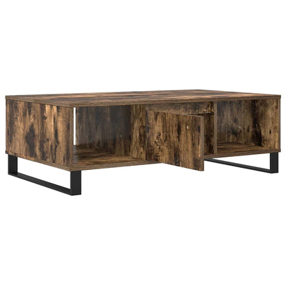 Mesa de centro 104x60x35cm derivados de madeira carvalho fumado