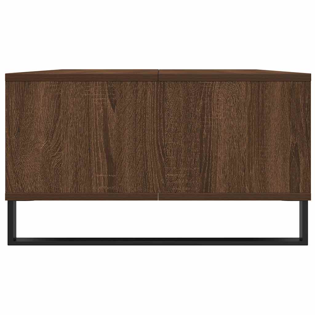 Mesa de centro 104x60x35 cm derivados madeira carvalho castanho