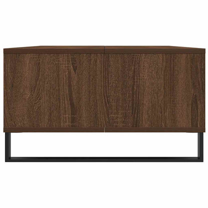 Mesa de centro 104x60x35 cm derivados madeira carvalho castanho