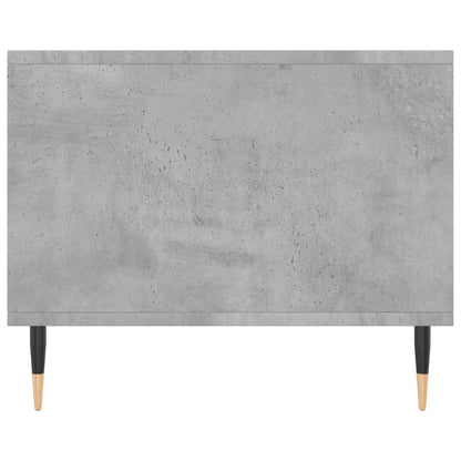 Mesa de centro 90x50x40 madeira processada cinza cimento