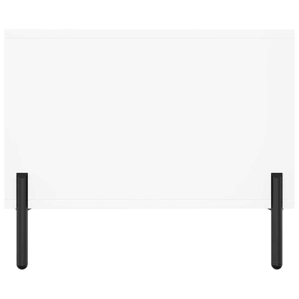 Mesa de centro 90x50x40 cm madeira processada branco