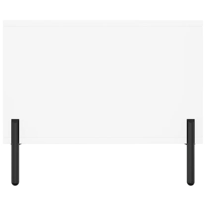 Mesa de centro 90x50x40 cm madeira processada branco