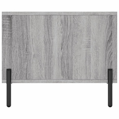 Mesa de centro 90x50x40 cm derivados de madeira cinzento sonoma