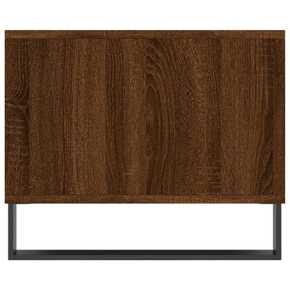 Mesa centro 90x50x40 cm derivados de madeira carvalho castanho