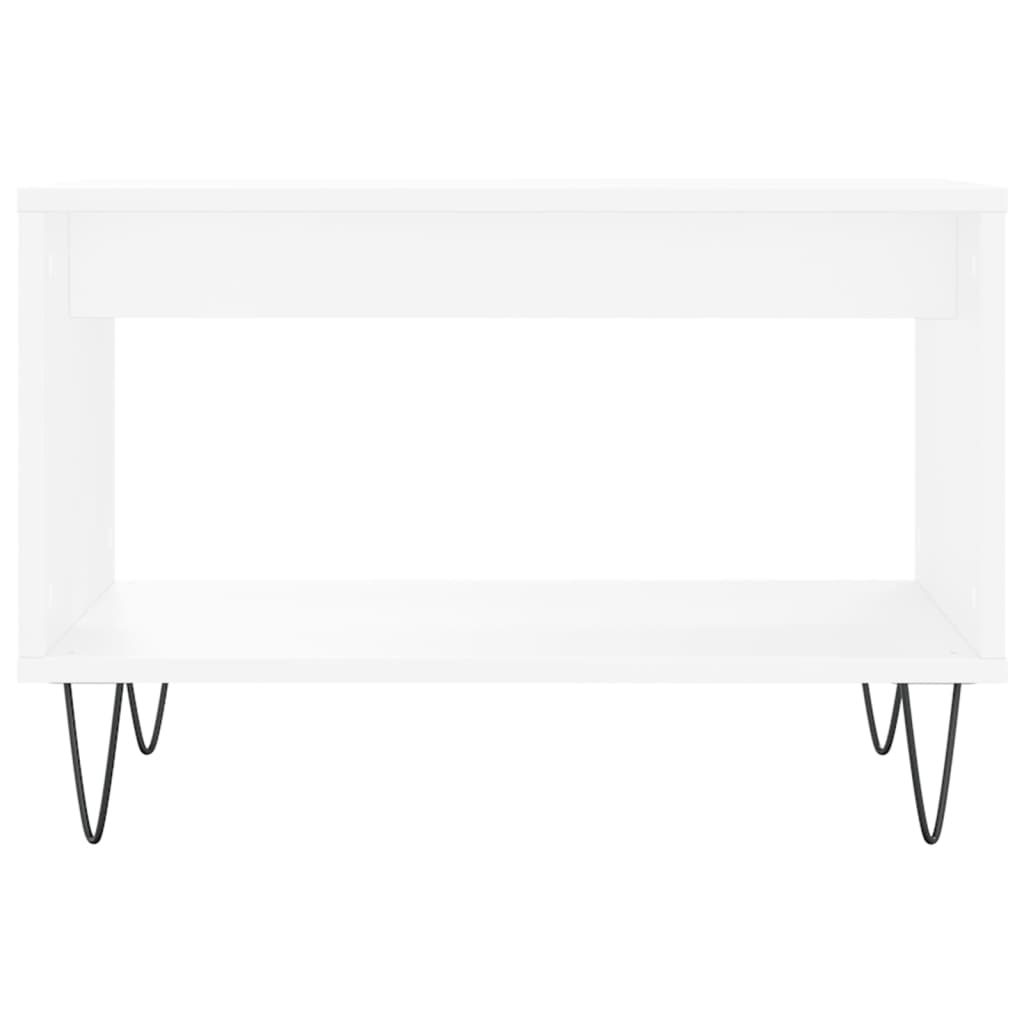 Mesa de centro 60x50x40 cm derivados de madeira branco