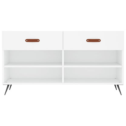 Banco sapateira 102x35x55 cm derivados de madeira branco