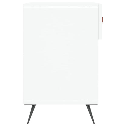 Banco sapateira 102x35x55 cm derivados de madeira branco