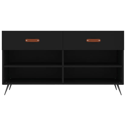 Banco sapateira 102x35x55 cm derivados de madeira preto