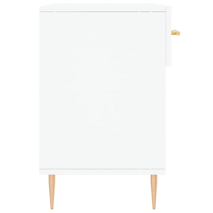 Banco sapateira 102x35x55 cm derivados de madeira branco