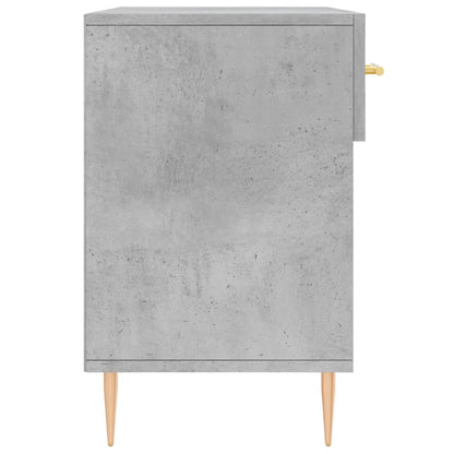 Banco sapateira 102x35x55 cm derivados madeira cinzento cimento