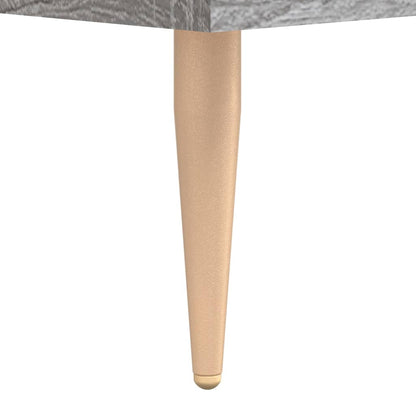 Banco sapateira 102x35x55 cm derivados madeira cinzento sonoma