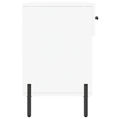 Banco sapateira 102x35x55 cm derivados de madeira branco
