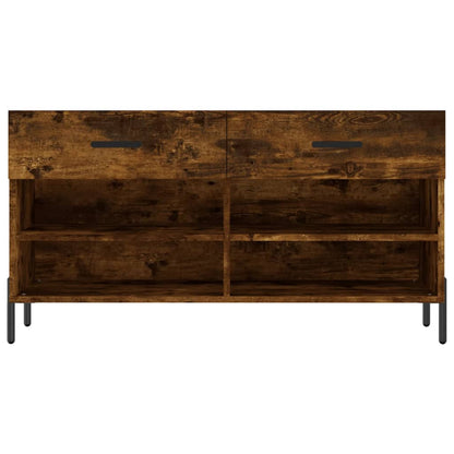 Banco sapateira 102x35x55 cm deriv. madeira carvalho fumado