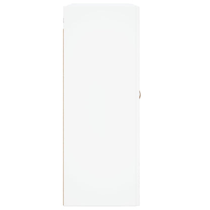 Móveis de parede 2 pcs derivados de madeira branco