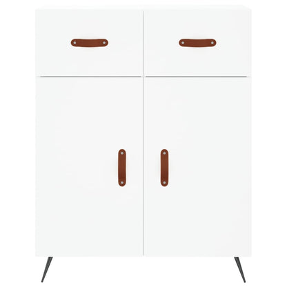 Armário alto 69,5x34x180 cm derivados de madeira branco