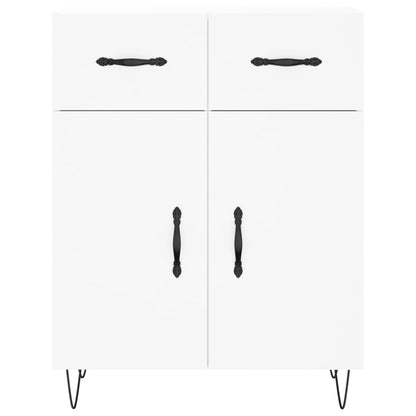 Armário alto 69,5x34x180 cm derivados de madeira branco