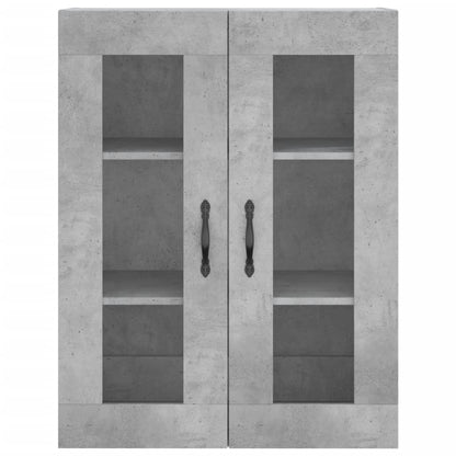 Armário alto 69,5x34x180 cm derivados de madeira cinza cimento