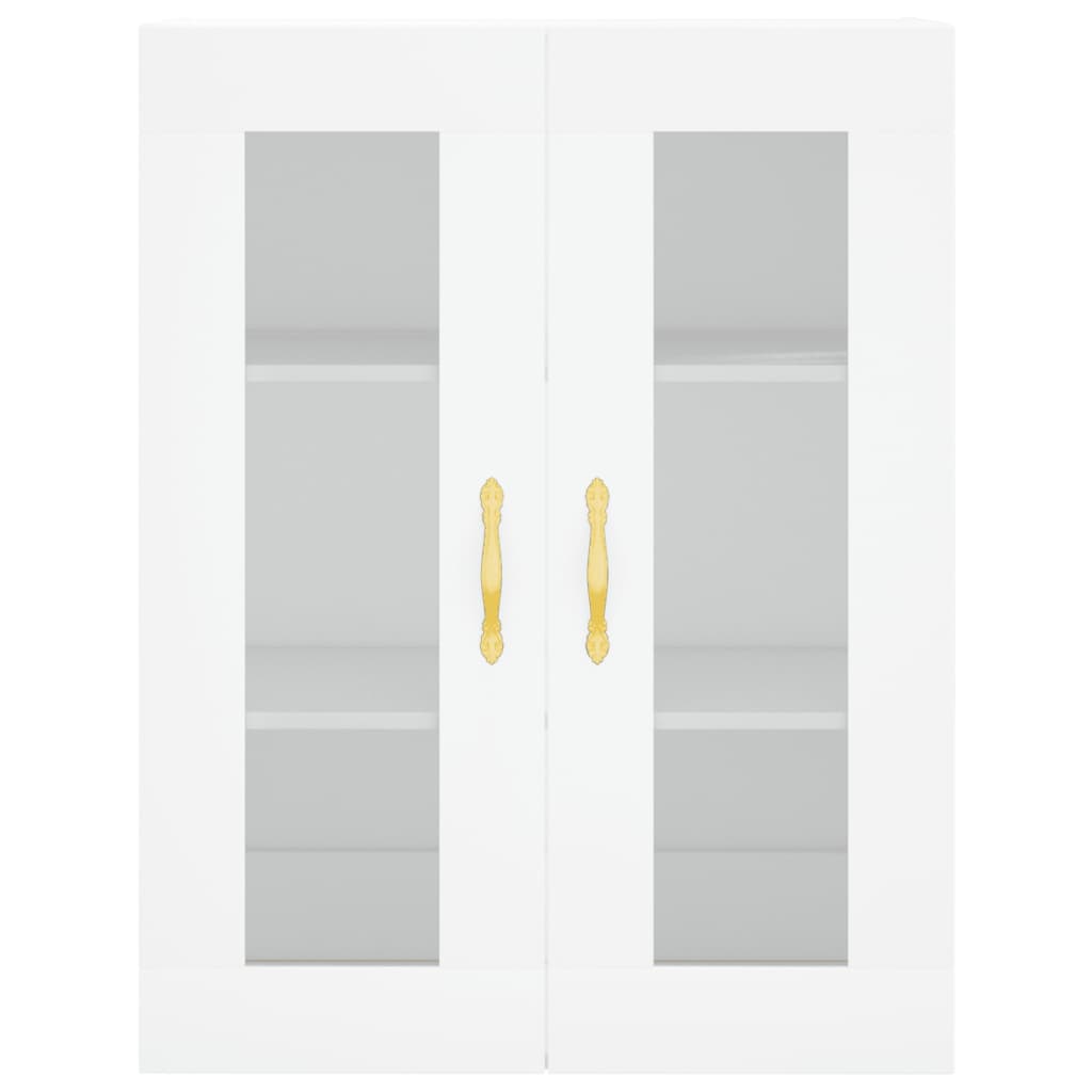 Armário alto 69,5x34x180 cm derivados de madeira branco