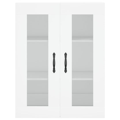 Armário alto 69,5x34x180 cm derivados de madeira branco