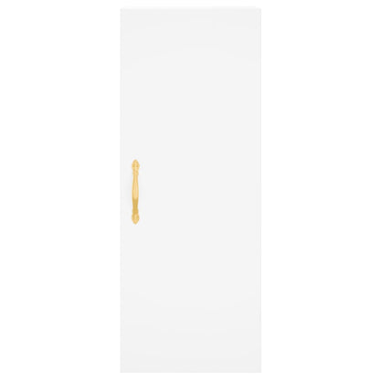 Armário alto 34,5x34x180 cm madeira processada branco