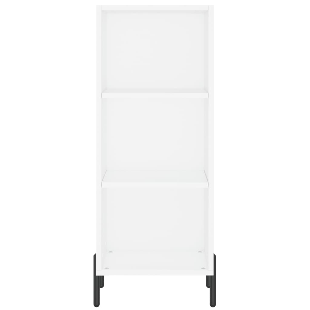 Armário alto 34,5x34x180 cm madeira processada branco