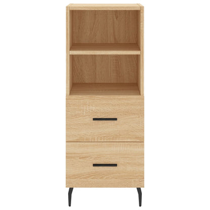 Armário alto 34,5x34x180 cm madeira processada carvalho sonoma