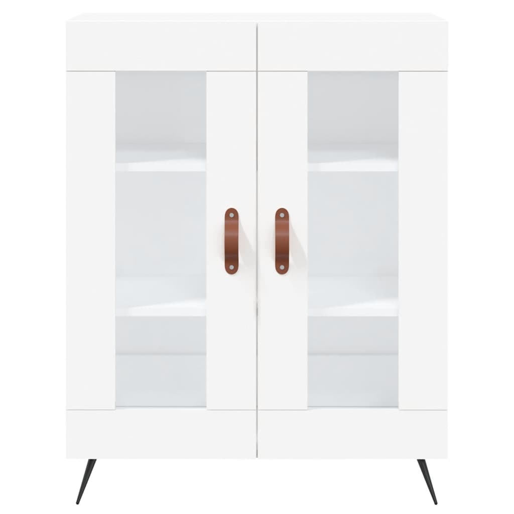 Armário alto 69,5x34x180 cm derivados de madeira branco